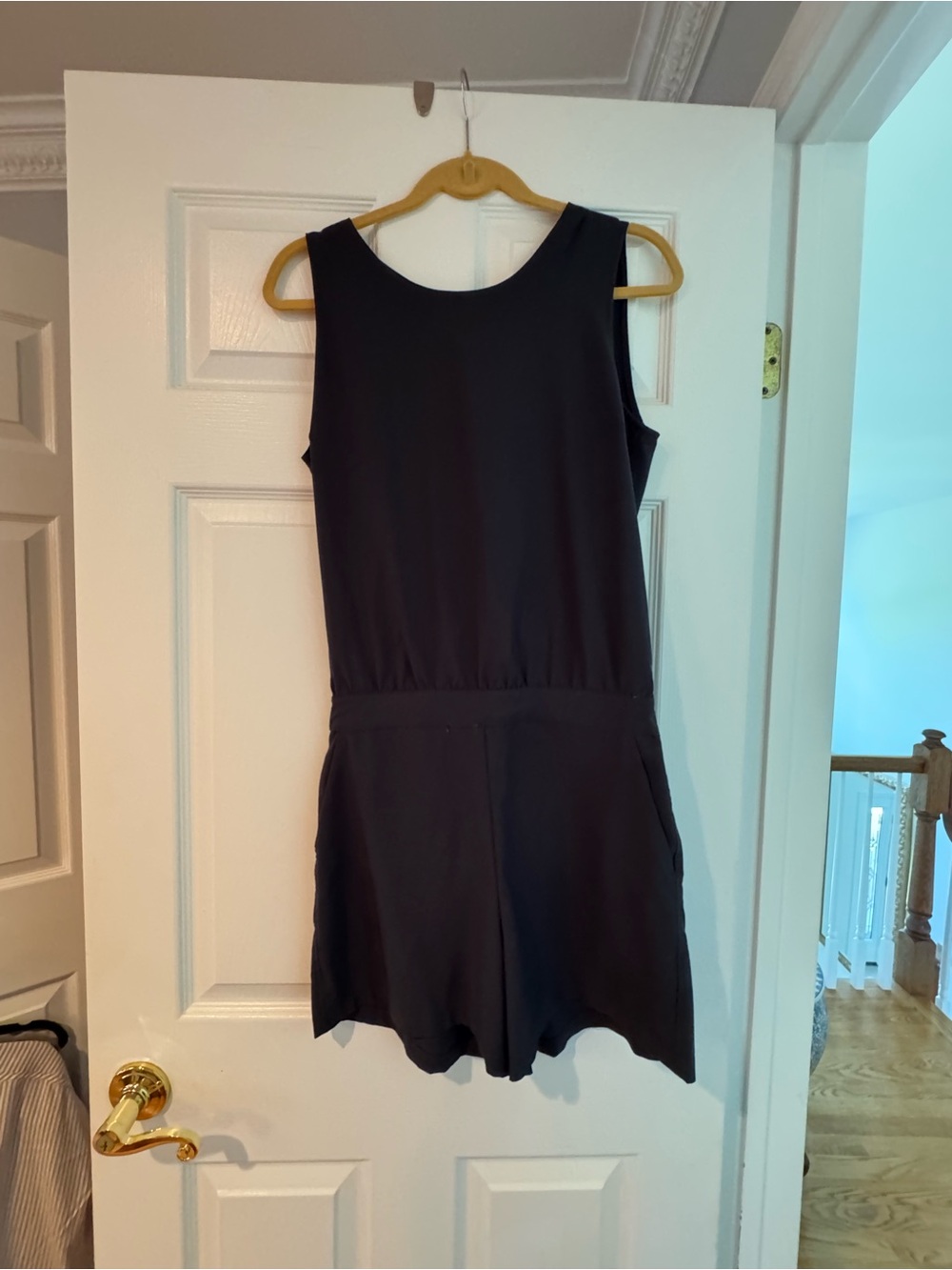 Lole Black Sleeveless Romper